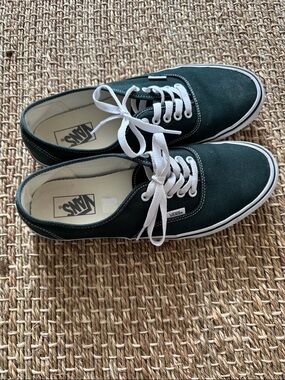 Dark green vans